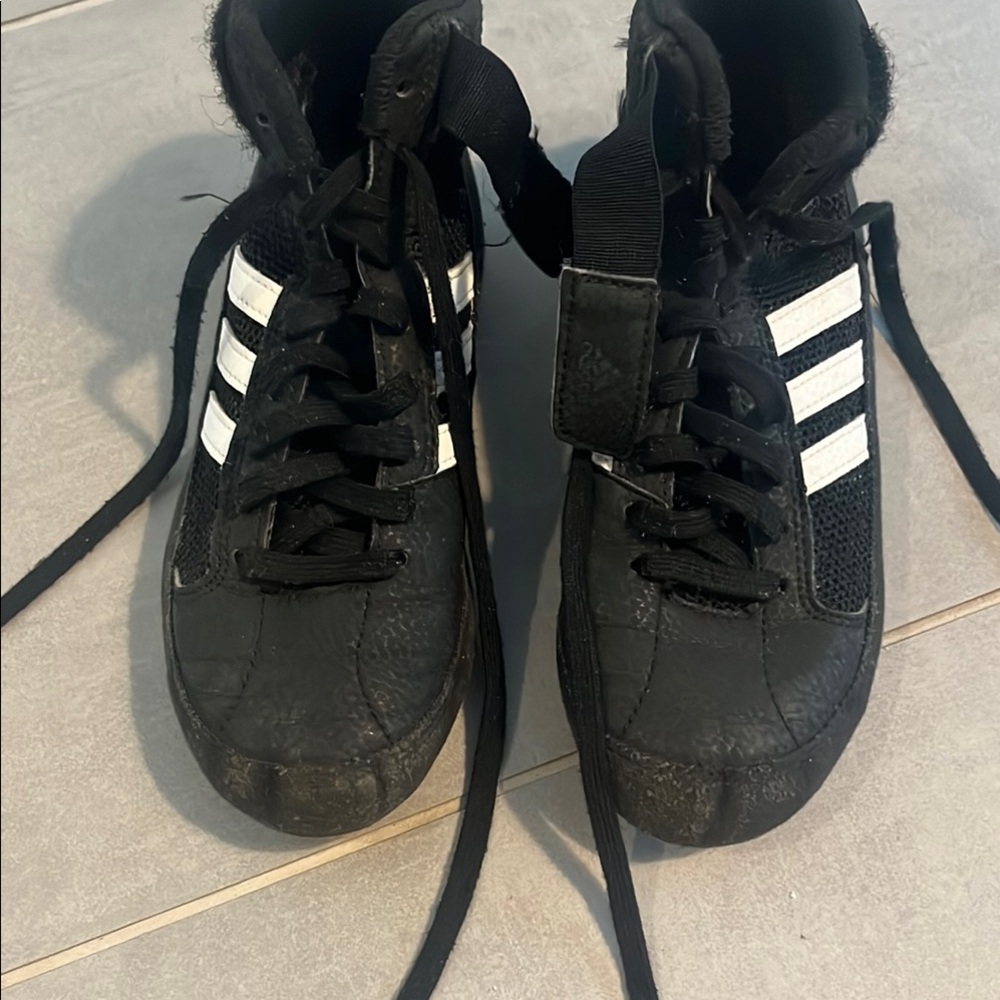 adidas Kids Black and White Sneakers